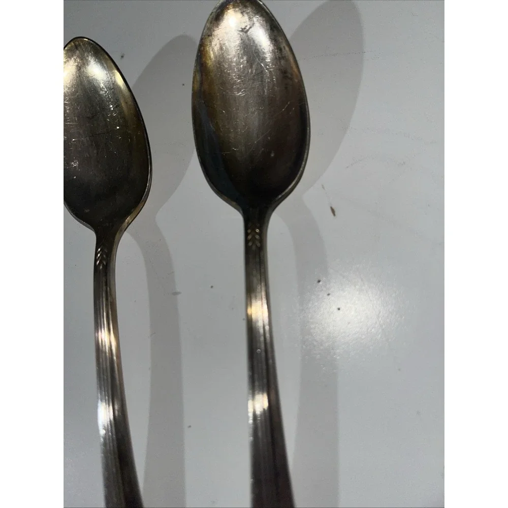 2 Teaspoon‎ Tea Spoon Allure Wm Rogers 1939 International Silver Silverplate
